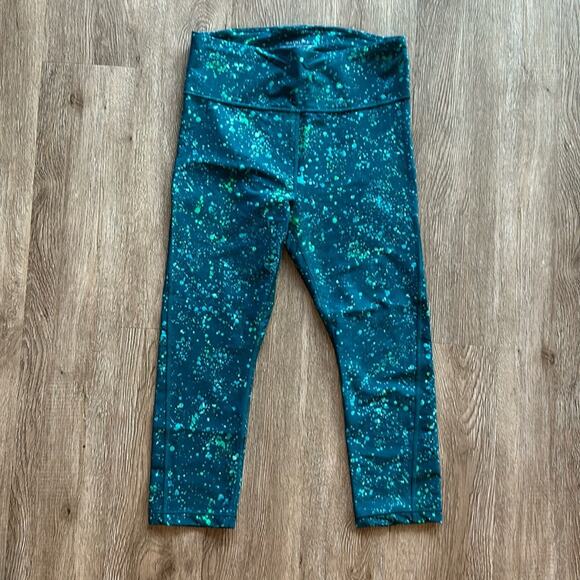 Athleta Ultimate Stash Pocket Splat Capri Leggings - Picture 1 of 4